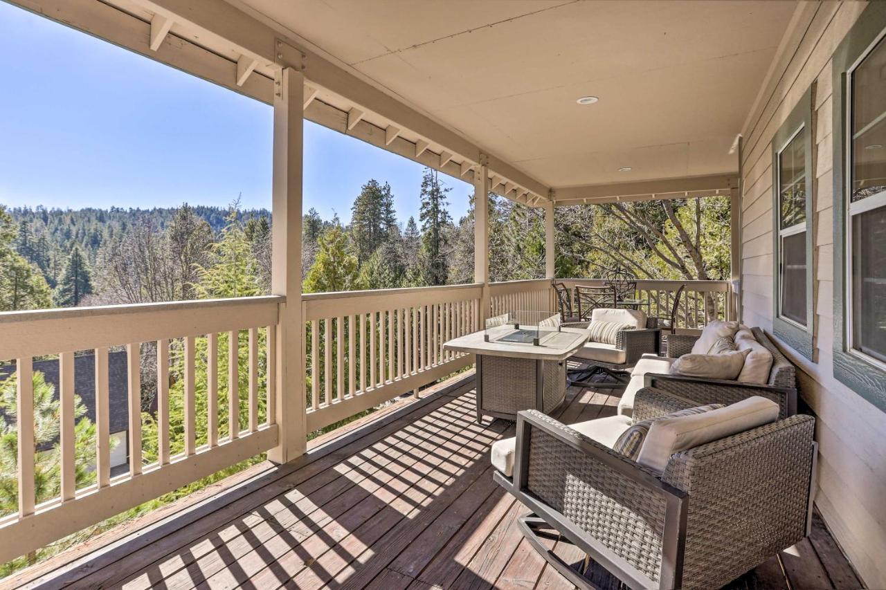 Huge Lake Arrowhead Home With 3 Decks And Grill! Exterior photo