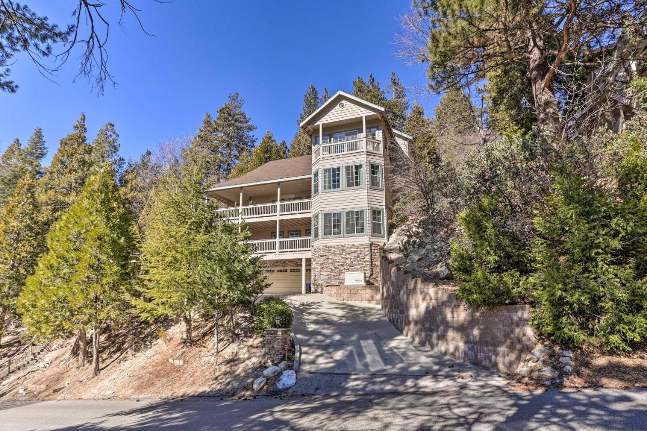 Huge Lake Arrowhead Home With 3 Decks And Grill! Exterior photo