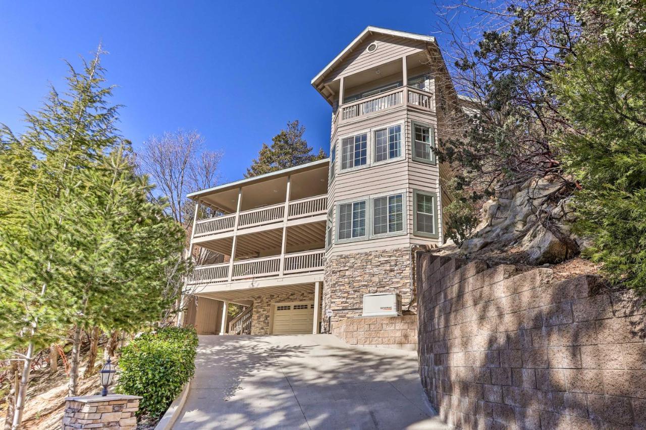 Huge Lake Arrowhead Home With 3 Decks And Grill! Exterior photo